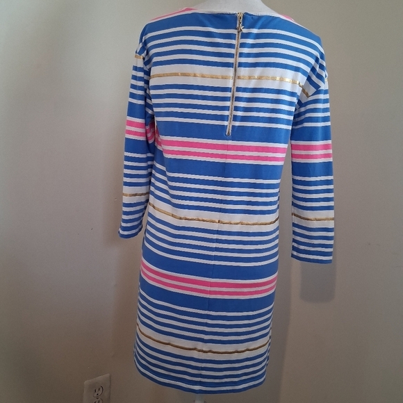 Lilly Pulitzer Lena Dress - Tiki Stripe Dress Size Small - Picture 4 of 8